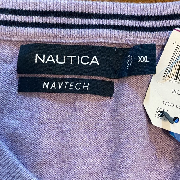 Nautica Navtech Vneck Sweater Size XXL - Picture 3 of 4